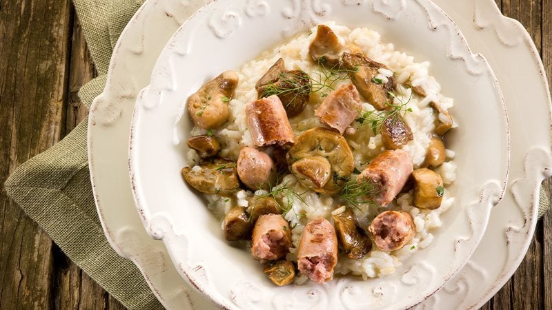 Risotto funghi e salsiccia-1(0)